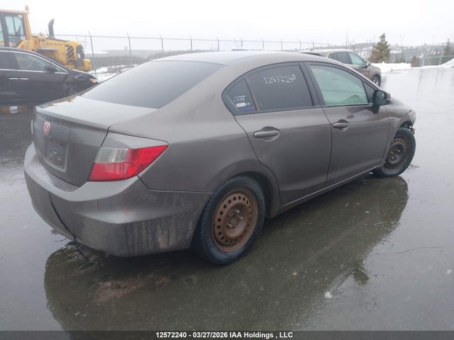 2012 Honda Civic Lx მანქანა იყიდება აუქციონზე, vin: 2HGFB2E40CH006507, აუქციონის ნომერი: 12572240