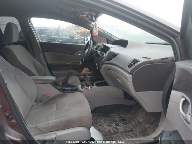 2012 Honda Civic Lx მანქანა იყიდება აუქციონზე, vin: 2HGFB2E40CH006507, აუქციონის ნომერი: 12572240