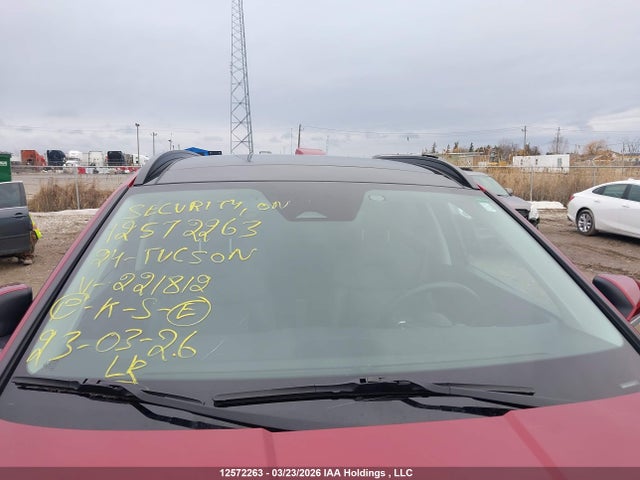 Продаж на аукціоні авто 2024 Hyundai Tucson Luxury Awd, vin: KM8JCCD10RU221812, номер лоту: 12572263