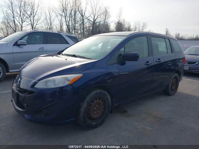 12572317 :رقم المزاد ، JM1CW2CL7C0133601 vin ، 2012 Mazda Mazda5 Gs مزاد بيع