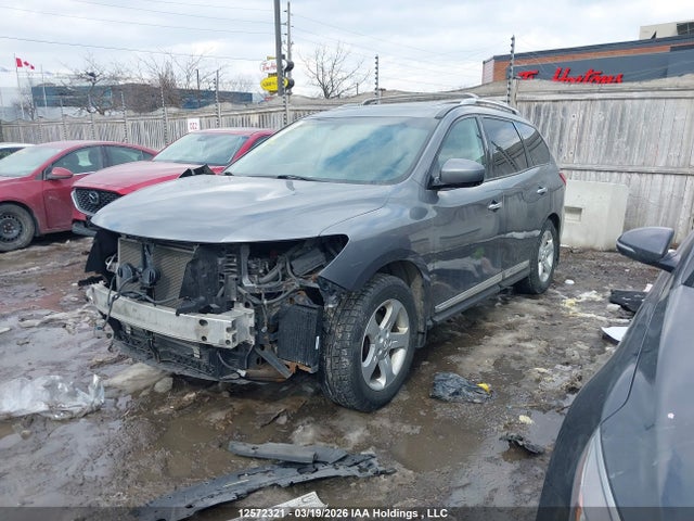 2015 Nissan Pathfinder Platinum/s/sl/sv მანქანა იყიდება აუქციონზე, vin: 5N1AR2MM0FC676583, აუქციონის ნომერი: 12572321