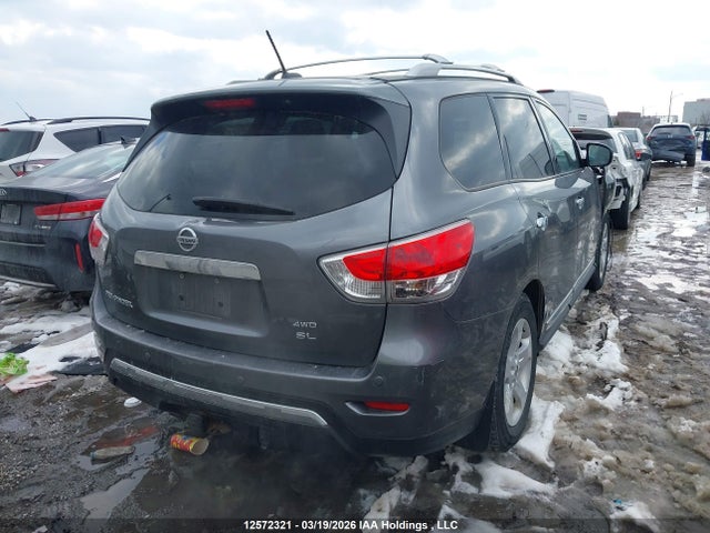 2015 Nissan Pathfinder Platinum/s/sl/sv მანქანა იყიდება აუქციონზე, vin: 5N1AR2MM0FC676583, აუქციონის ნომერი: 12572321