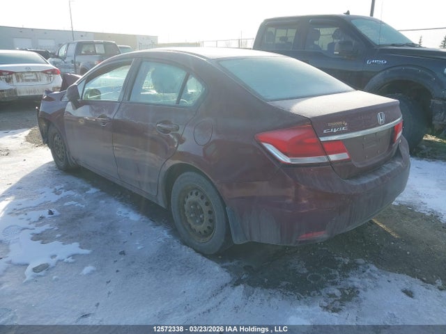 Продаж на аукціоні авто 2013 Honda Civic Lx, vin: 2HGFB2F43DH035032, номер лоту: 12572338