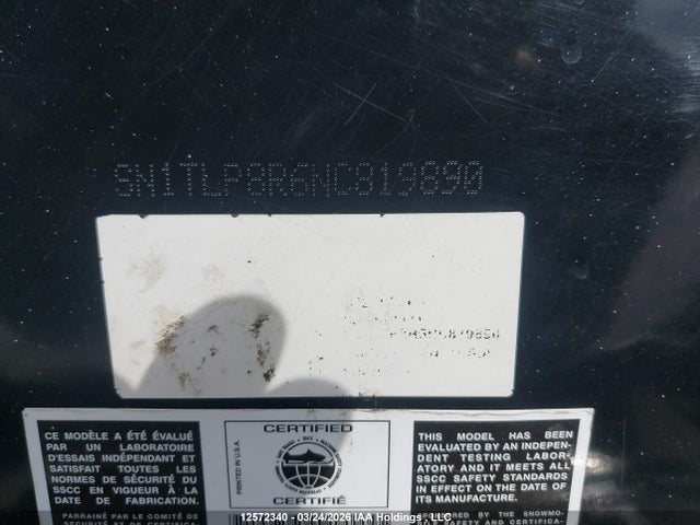 SN1TLP8R6NC819890 Polaris Polaris