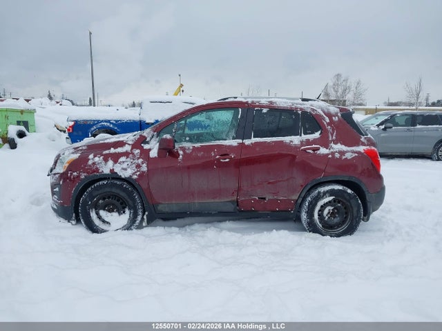 Aukcja sprzedaży 2014 Chevrolet Trax 1lt, vin: 3GNCJLEB8EL121740, numer aukcji: 12550701