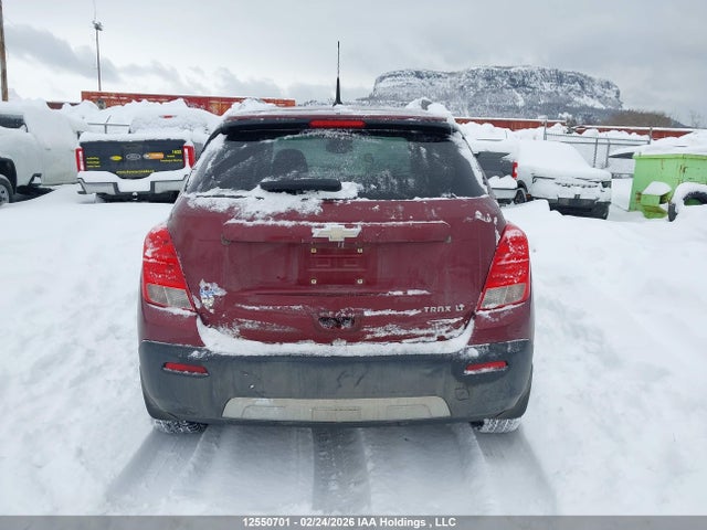 Aukcja sprzedaży 2014 Chevrolet Trax 1lt, vin: 3GNCJLEB8EL121740, numer aukcji: 12550701