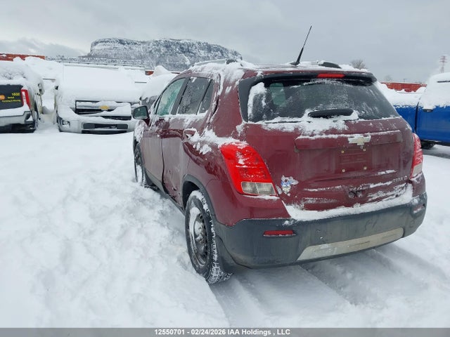Aukcja sprzedaży 2014 Chevrolet Trax 1lt, vin: 3GNCJLEB8EL121740, numer aukcji: 12550701