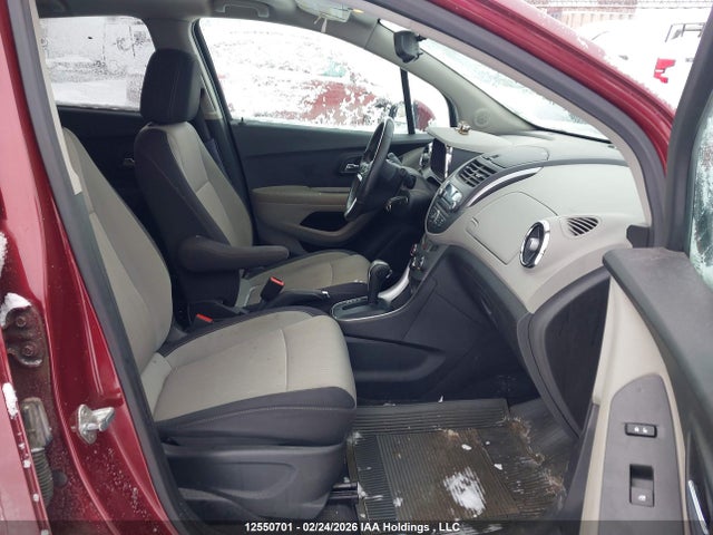 Aukcja sprzedaży 2014 Chevrolet Trax 1lt, vin: 3GNCJLEB8EL121740, numer aukcji: 12550701