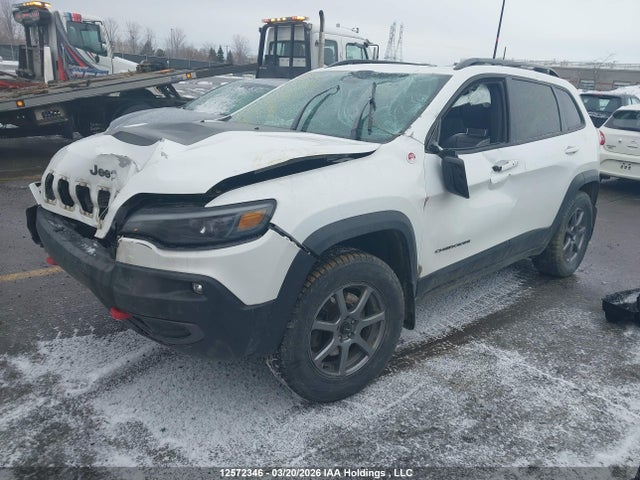 12572346 :رقم المزاد ، 1C4PJMBX2ND500089 vin ، 2022 Jeep Cherokee Trailhawk Elite مزاد بيع