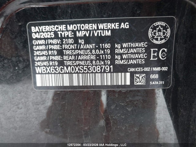 WBX63GM0XS5308791 BMW X2 Xdrive28i