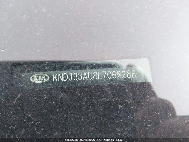 KNDJ33AU8L7062286 KIA Soul Ex/ex Anniversary Edition/ex Limited/ex Premium/ex+/gt-line Limited/gt-line Premium
