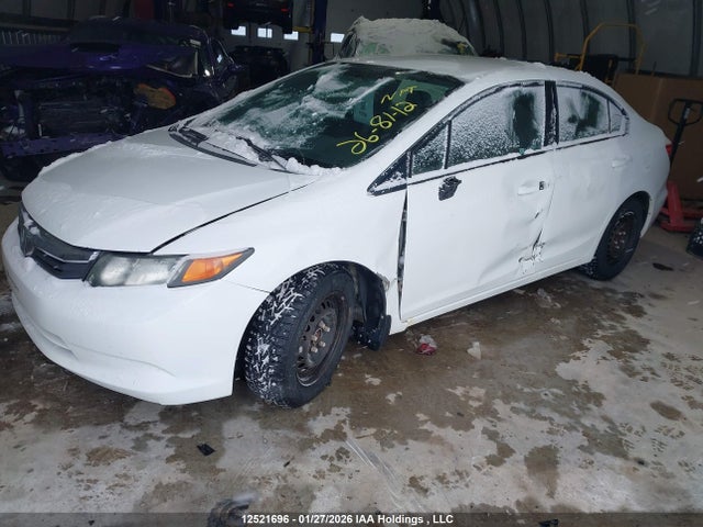 2012 Honda Civic Lx მანქანა იყიდება აუქციონზე, vin: 2HGFB2F4XCH115796, აუქციონის ნომერი: 12521696