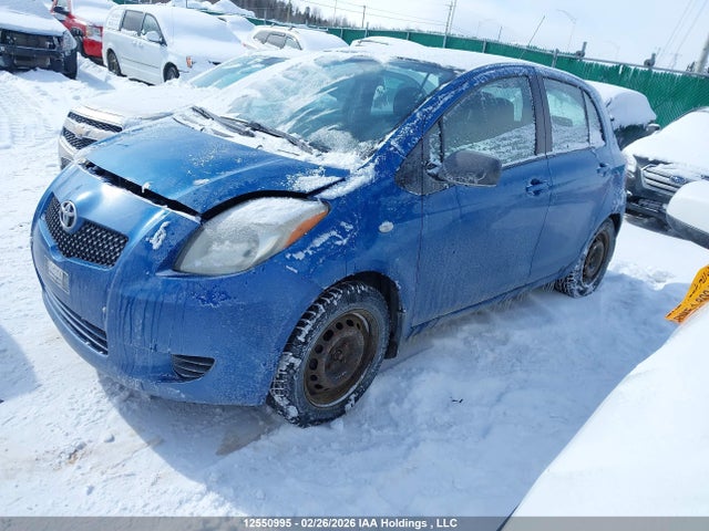 12550995 :رقم المزاد ، JTDKT923975058777 vin ، 2007 Toyota Yaris Le/rs مزاد بيع