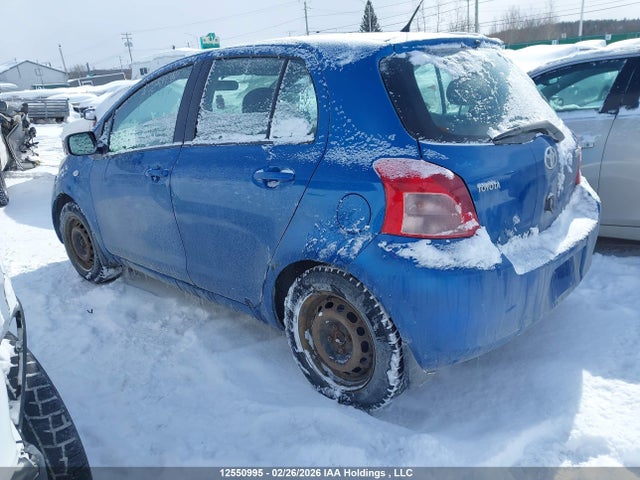 12550995 :رقم المزاد ، JTDKT923975058777 vin ، 2007 Toyota Yaris Le/rs مزاد بيع