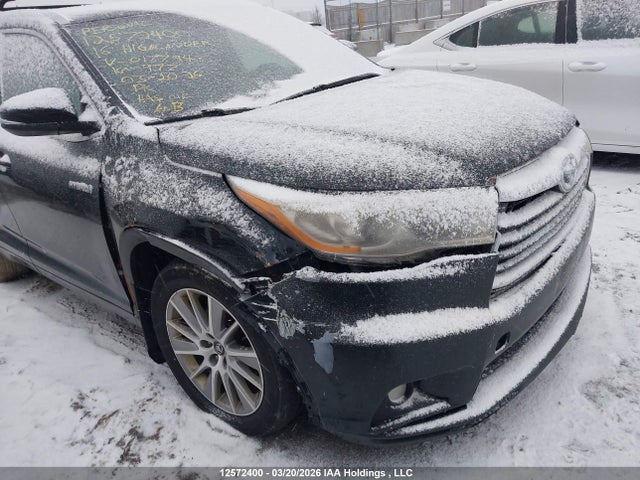 5TDJCRFH8GS017794 Toyota Highlander Hybrid/xle