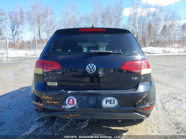2015 Volkswagen Golf 1.8 Tsi Comfortline/1.8 Tsi Highline/1.8 Tsi Trendline მანქანა იყიდება აუქციონზე, vin: 3VW217AU2FM039983, აუქციონის ნომერი: 12572478
