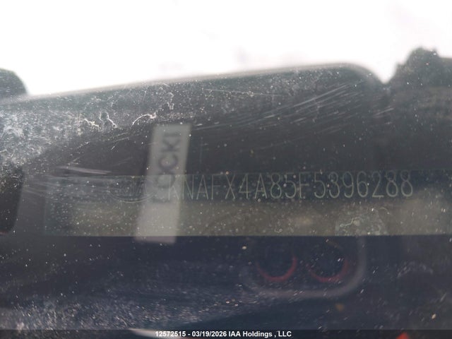 12572515 :رقم المزاد ، KNAFX4A85F5396288 vin ، 2015 Kia Forte Ex مزاد بيع