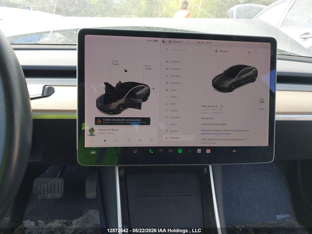 12572542 :رقم المزاد ، 5YJ3E1EB7KF208900 vin ، 2019 Tesla Model 3 Long Range/performance مزاد بيع