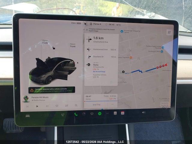 12572542 :رقم المزاد ، 5YJ3E1EB7KF208900 vin ، 2019 Tesla Model 3 Long Range/performance مزاد بيع