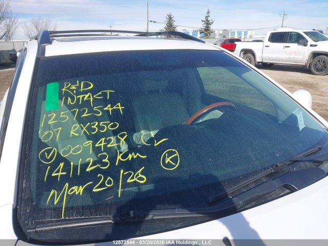 12572544 :رقم المزاد ، 2T2HK31UX7C009428 vin ، 2007 Lexus Rx 350 مزاد بيع