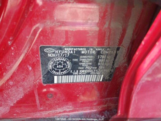 KMHD84LF5JU598576 Hyundai ELANTRA GL