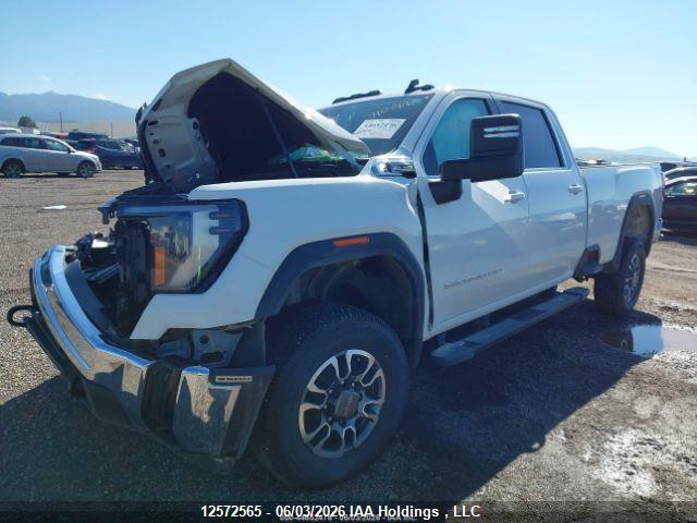 12572565 :رقم المزاد ، 1GT4UTE73SF286374 vin ، 2025 Gmc Sierra K3500 Sle مزاد بيع