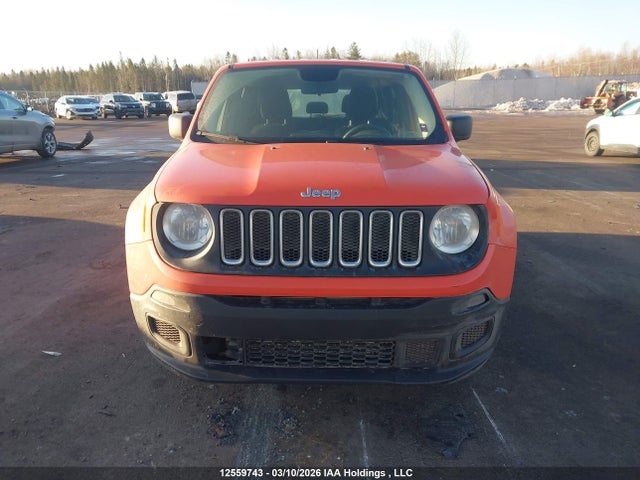 2015 Jeep Renegade Sport მანქანა იყიდება აუქციონზე, vin: ZACCJAAH2FPC40545, აუქციონის ნომერი: 12559743