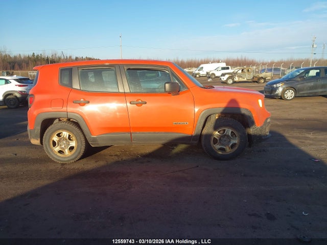 2015 Jeep Renegade Sport მანქანა იყიდება აუქციონზე, vin: ZACCJAAH2FPC40545, აუქციონის ნომერი: 12559743