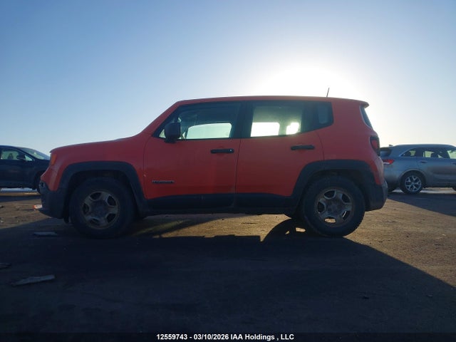 2015 Jeep Renegade Sport მანქანა იყიდება აუქციონზე, vin: ZACCJAAH2FPC40545, აუქციონის ნომერი: 12559743