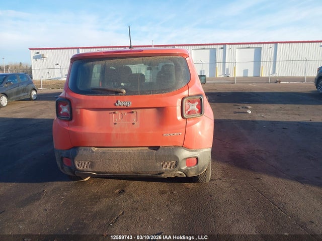 2015 Jeep Renegade Sport მანქანა იყიდება აუქციონზე, vin: ZACCJAAH2FPC40545, აუქციონის ნომერი: 12559743
