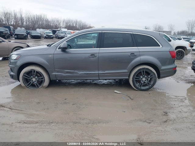 12559015 :رقم المزاد ، WA1DGCFE1CD001506 vin ، 2012 Audi Q7 3.0 Premium Plus/3.0 Sport مزاد بيع