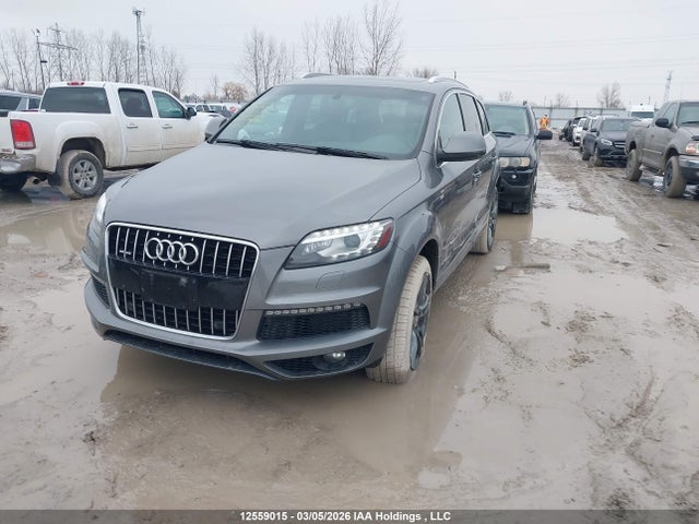 12559015 :رقم المزاد ، WA1DGCFE1CD001506 vin ، 2012 Audi Q7 3.0 Premium Plus/3.0 Sport مزاد بيع