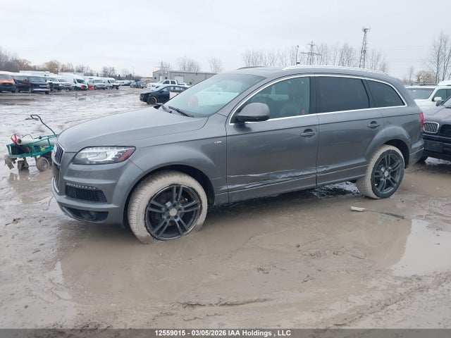 12559015 :رقم المزاد ، WA1DGCFE1CD001506 vin ، 2012 Audi Q7 3.0 Premium Plus/3.0 Sport مزاد بيع