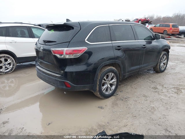 Aukcja sprzedaży 2014 Toyota Highlander Le, vin: 5TDZKRFH2ES024467, numer aukcji: 12557190