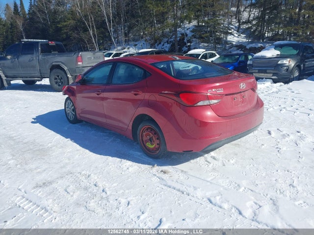 Aukcja sprzedaży 2016 Hyundai Elantra Sport Appearance, vin: KMHDH4AE1GU555498, numer aukcji: 12562745