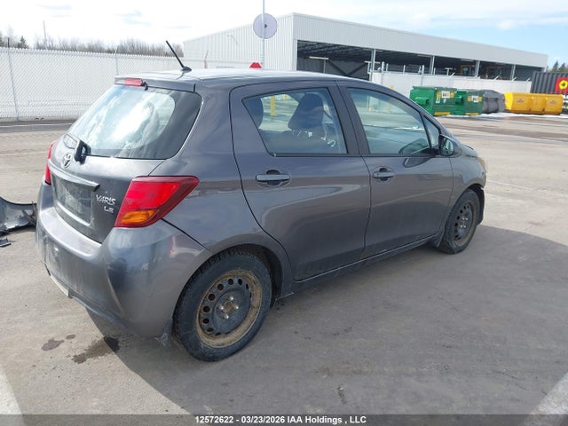 12572622 :رقم المزاد ، VNKKTUD33FA047156 vin ، 2015 Toyota Yaris Le مزاد بيع