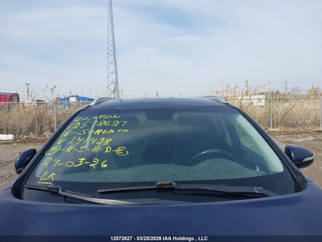 5XYPGDA56GG141428 KIA Sorento 3.3l Lx +