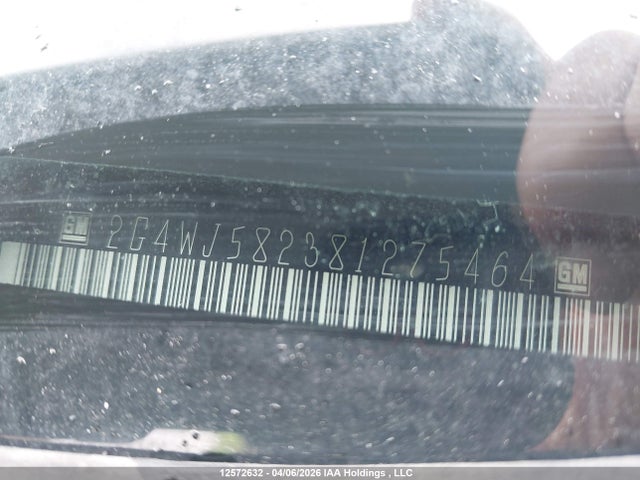 2008 Buick Allure Cxl მანქანა იყიდება აუქციონზე, vin: 2G4WJ582381275464, აუქციონის ნომერი: 12572632