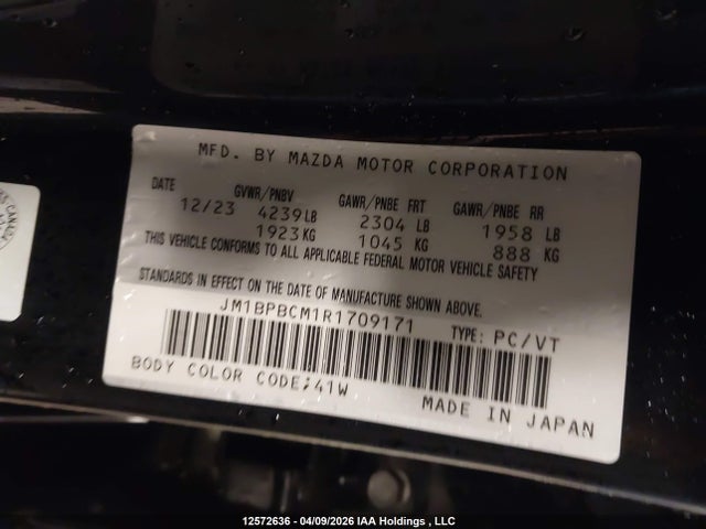 JM1BPBCM1R1709171 Mazda 3 Preferred