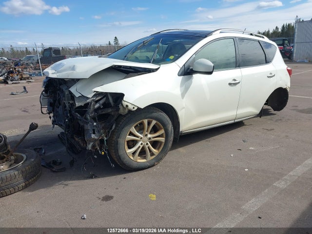2011 Nissan Murano Le მანქანა იყიდება აუქციონზე, vin: JN8AZ1MW9BW187581, აუქციონის ნომერი: 12572666