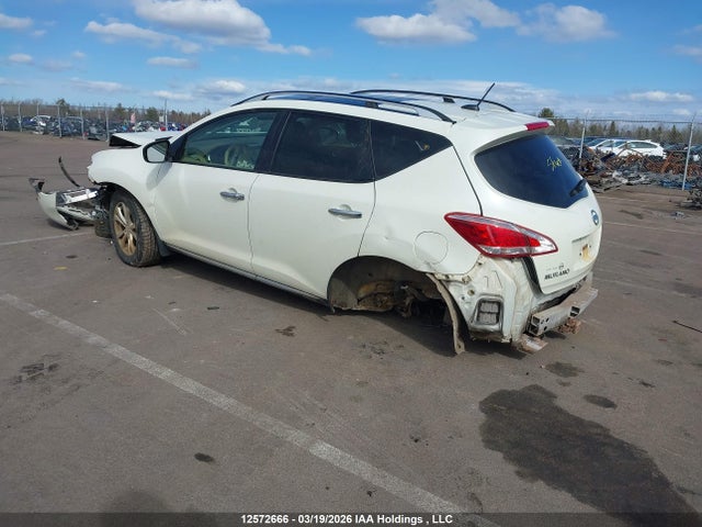 2011 Nissan Murano Le მანქანა იყიდება აუქციონზე, vin: JN8AZ1MW9BW187581, აუქციონის ნომერი: 12572666