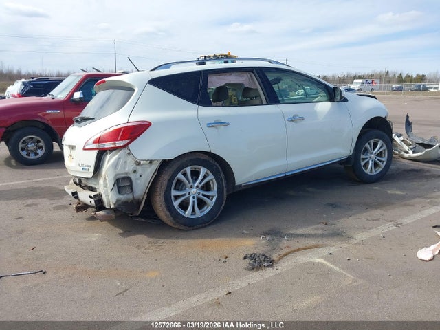 2011 Nissan Murano Le მანქანა იყიდება აუქციონზე, vin: JN8AZ1MW9BW187581, აუქციონის ნომერი: 12572666