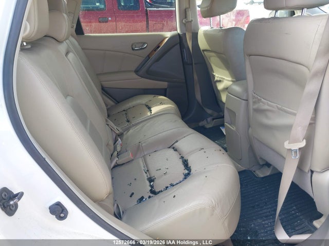 2011 Nissan Murano Le მანქანა იყიდება აუქციონზე, vin: JN8AZ1MW9BW187581, აუქციონის ნომერი: 12572666