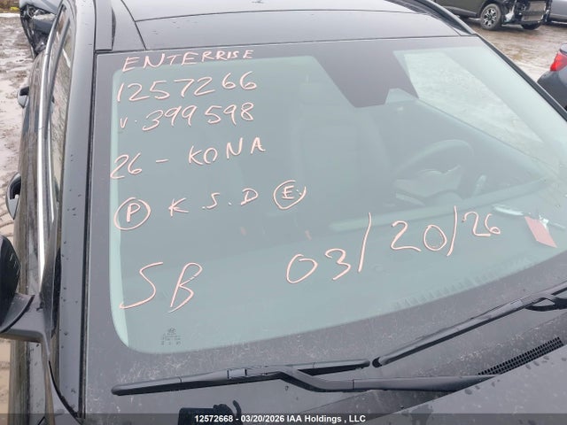 12572668 :رقم المزاد ، KM8HCCABXTU399598 vin ، 2026 Hyundai Kona Preferred-trend مزاد بيع