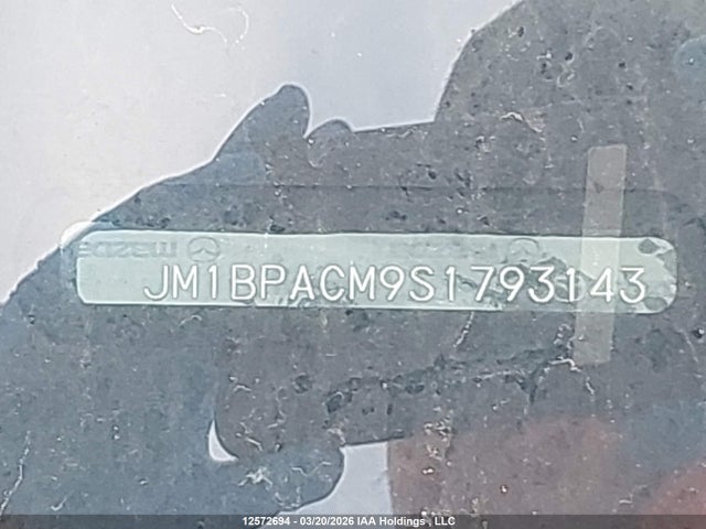 Продажа на аукционе авто 2025 Mazda 3 Preferred, vin: JM1BPACM9S1793143, номер лота: 12572694