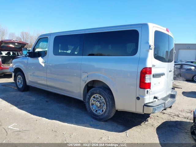 2019 Nissan Nv Passenger Nv3500 Hd Sl V8/sv V8 მანქანა იყიდება აუქციონზე, vin: 5BZAF0AA6KN852188, აუქციონის ნომერი: 12572695