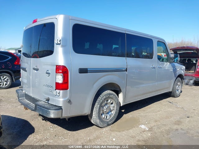 2019 Nissan Nv Passenger Nv3500 Hd Sl V8/sv V8 მანქანა იყიდება აუქციონზე, vin: 5BZAF0AA6KN852188, აუქციონის ნომერი: 12572695
