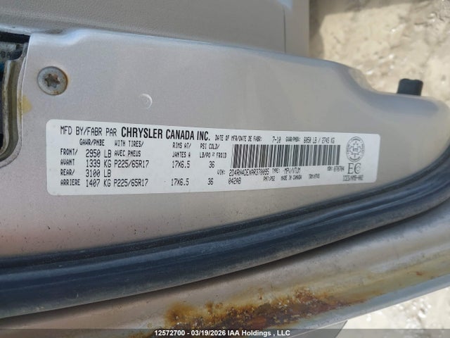 Продажа на аукционе авто 2010 Dodge Grand Caravan Se, vin: 2D4RN4DEXAR370095, номер лота: 12572700