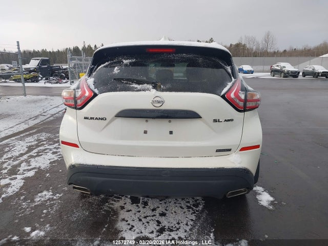 5N1AZ2MH6JN125400 Nissan Murano S/sl/sv/platinum
