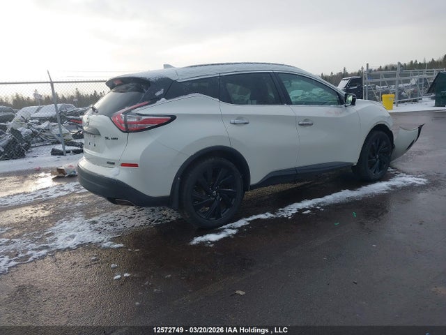 5N1AZ2MH6JN125400 Nissan Murano S/sl/sv/platinum